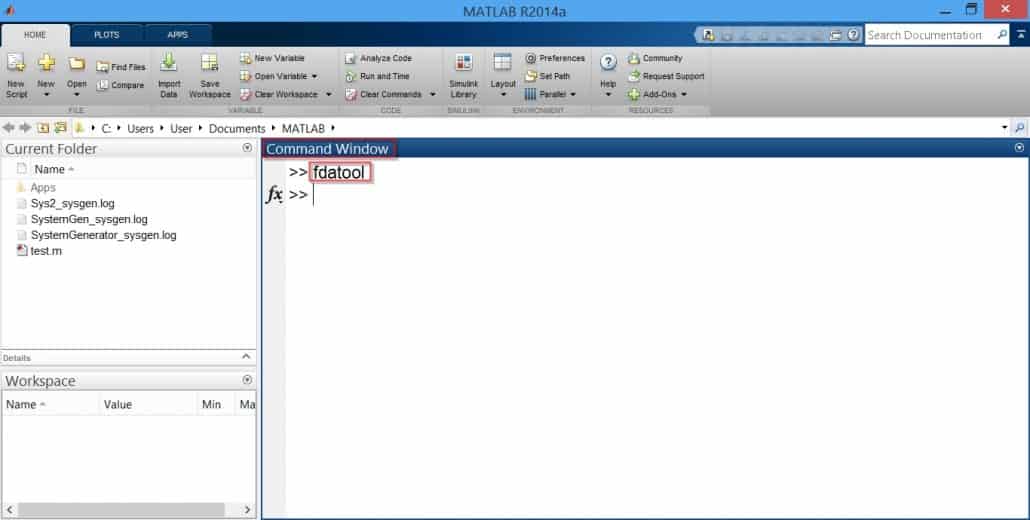 طراحی فیلتر با ابزار FDATool نرمافزار متلب - گروه مهندسی فراد اندیش
